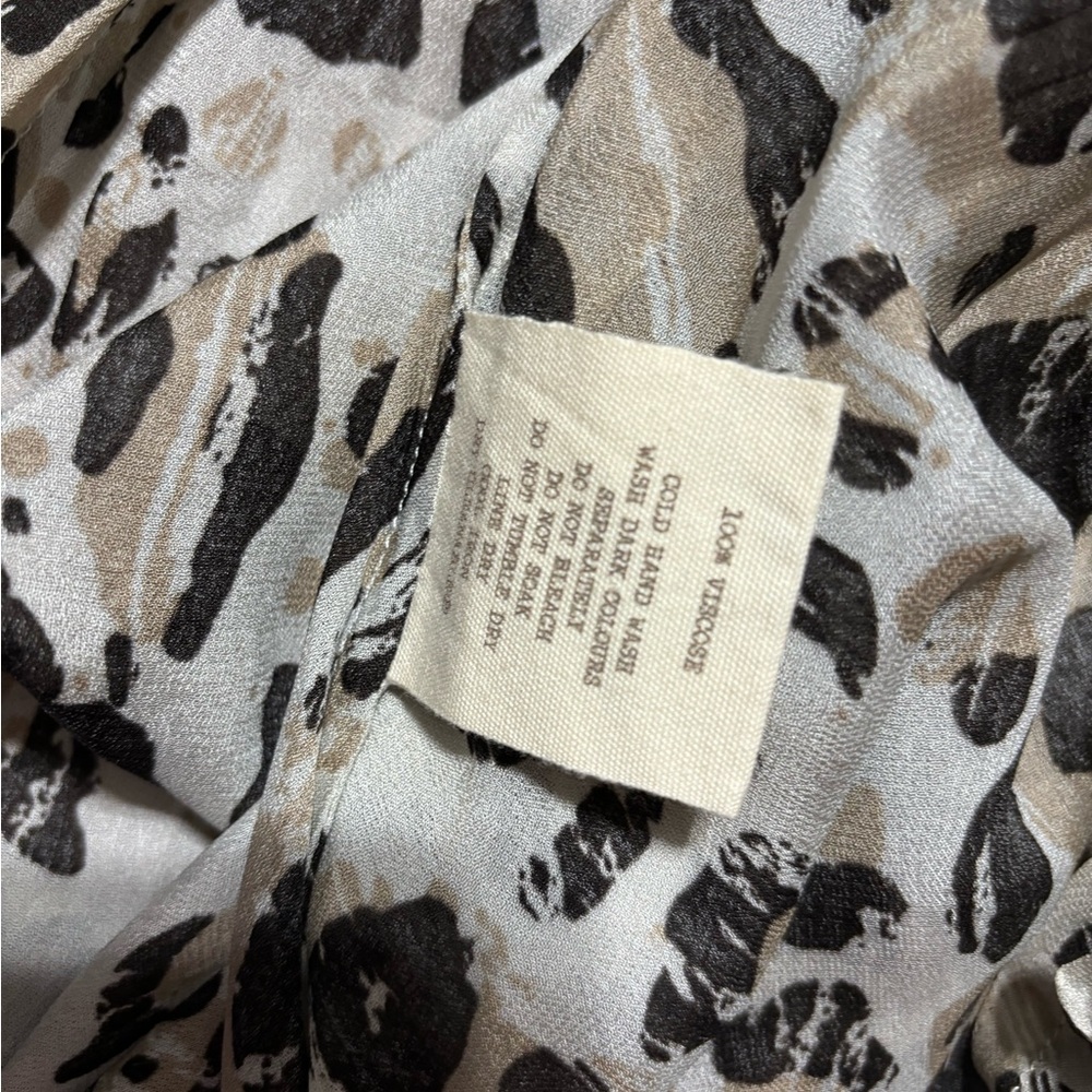 Spell Wild Ones Cream and Black Leopard Maxi Dress - Picture 4 of 11
